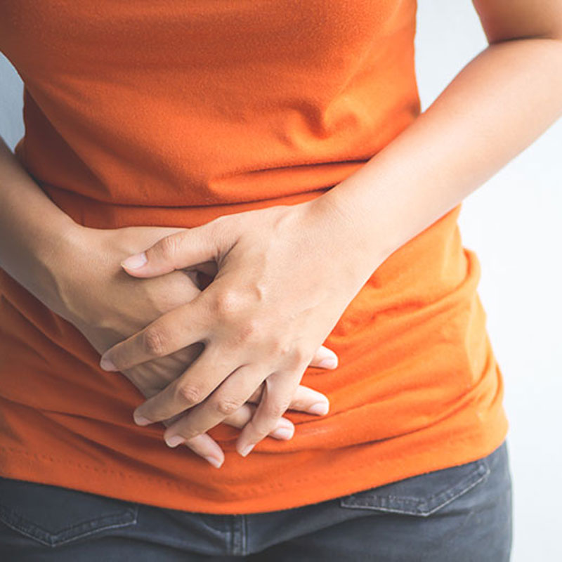 pelvicCongestionSyndrome lady holding stomach